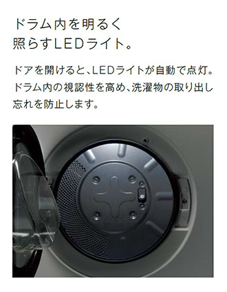 デラックスタイプ新機能　庫内LED